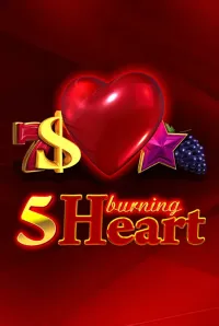 5 burning heart - logo